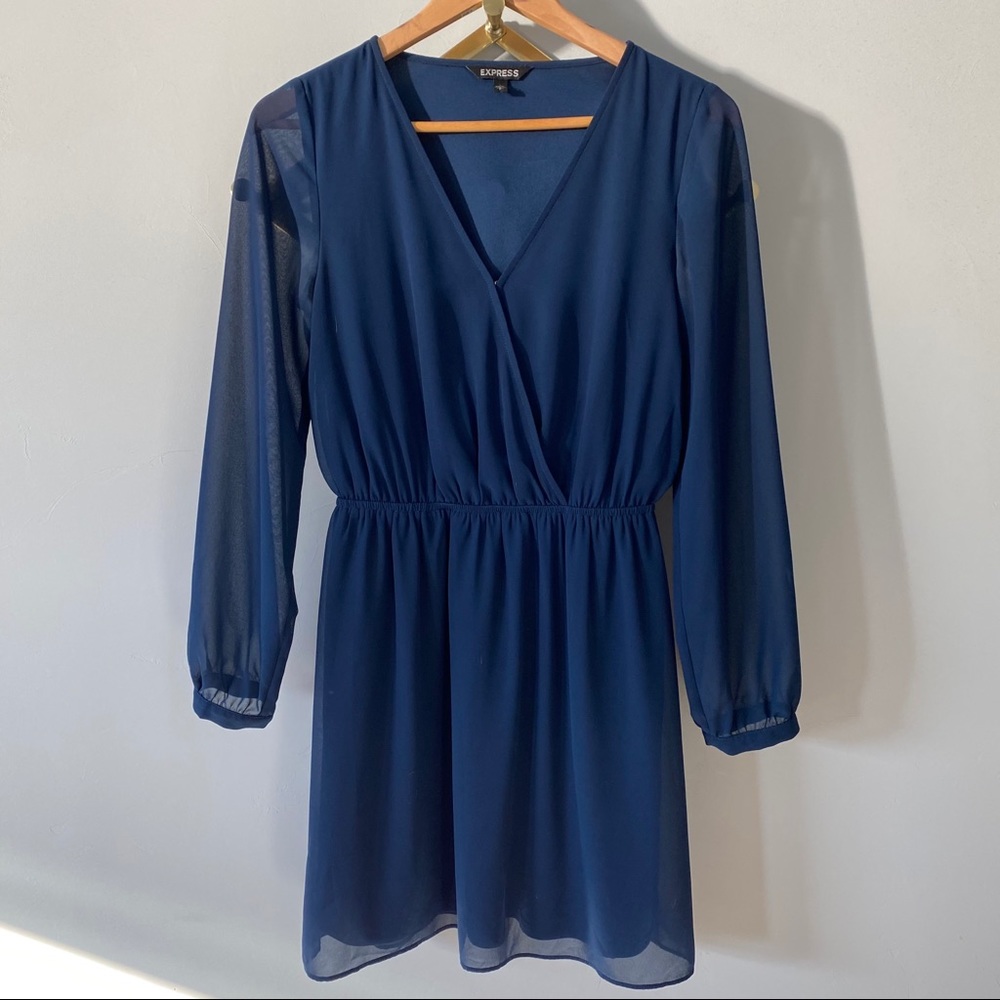 Express Navy Mini Dress